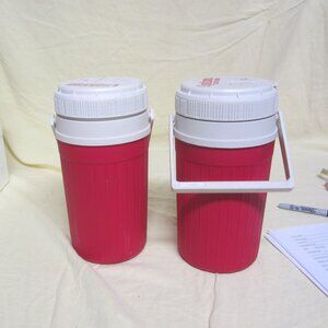 VTG 80'S LIPTON ICED TEA PROMO COOLER JUG 1/2 GAL $EACH